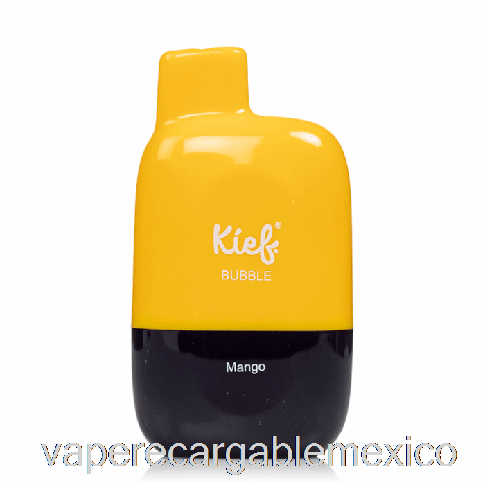 Vape Recargable Xtra Kief Bubble 6500 Mango Desechable